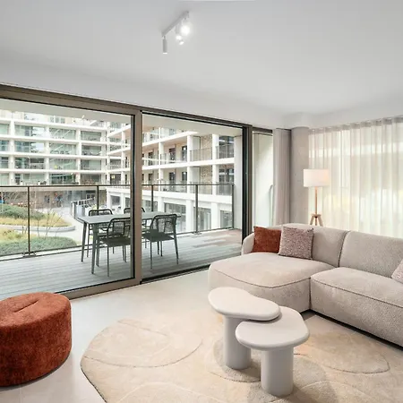 Daire - - Modern, Design En Warm App 4p Oostende